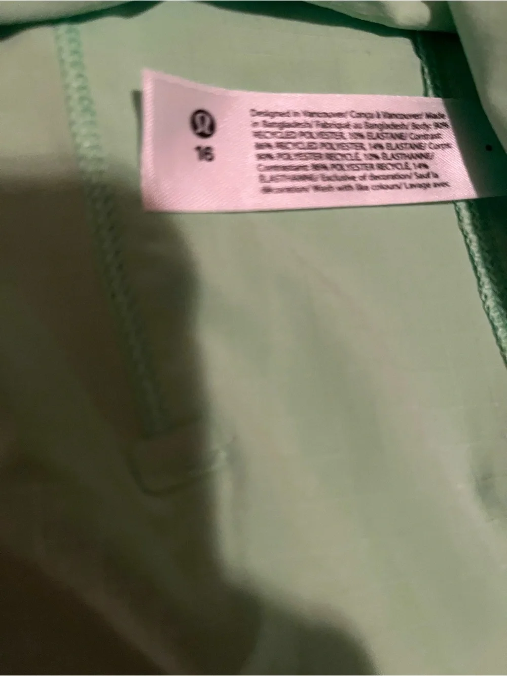 lululemon athletica Lime Green Short Sleeve Performance Tee